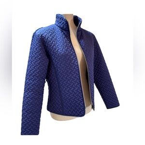 Marker Royal Blue  Quilted Puffer Jacket